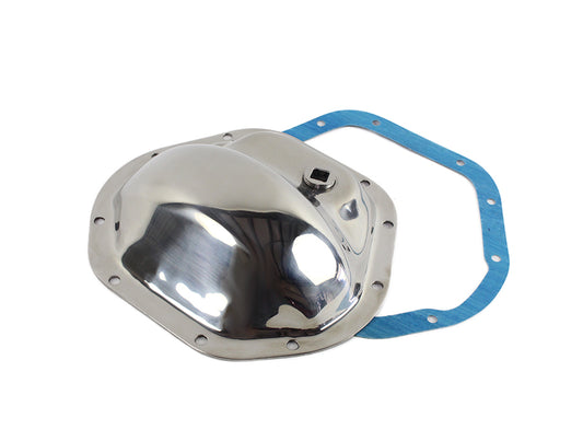 Jeep CJ Front and Rear Differential Cover Model 44 45-75 CJ 86 CJ7 Polished Silver Kentrol-1