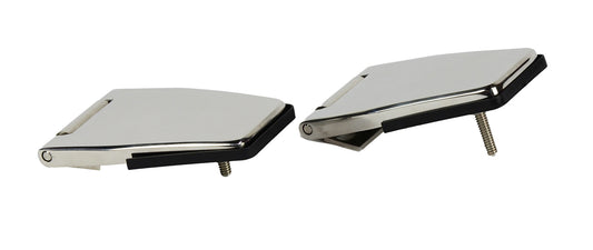 Jeep YJ/TJ Hardtop Liftgate Hinge Pair 87-06 Wrangler TJ/YJ Polished Silver Kentrol-1