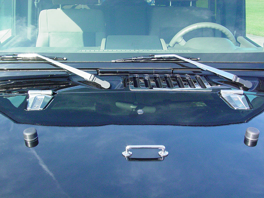 Jeep TJ/JK Footman Loop 97-18 Wrangler TJ/JK Polished Silver Kentrol-4