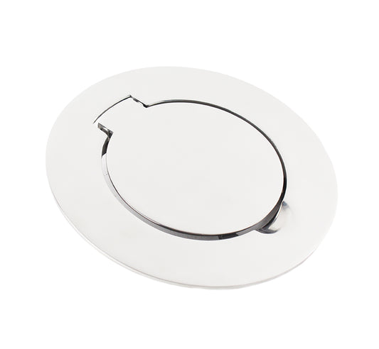 Jeep JK Billet Style Gas Hatch 07-18 Wrangler JK Polished Silver Kentrol-1