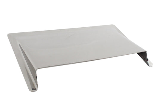 Jeep JK Hood Vent Air Scoop 07-18 Wrangler JK Polished Silver Kentrol-1