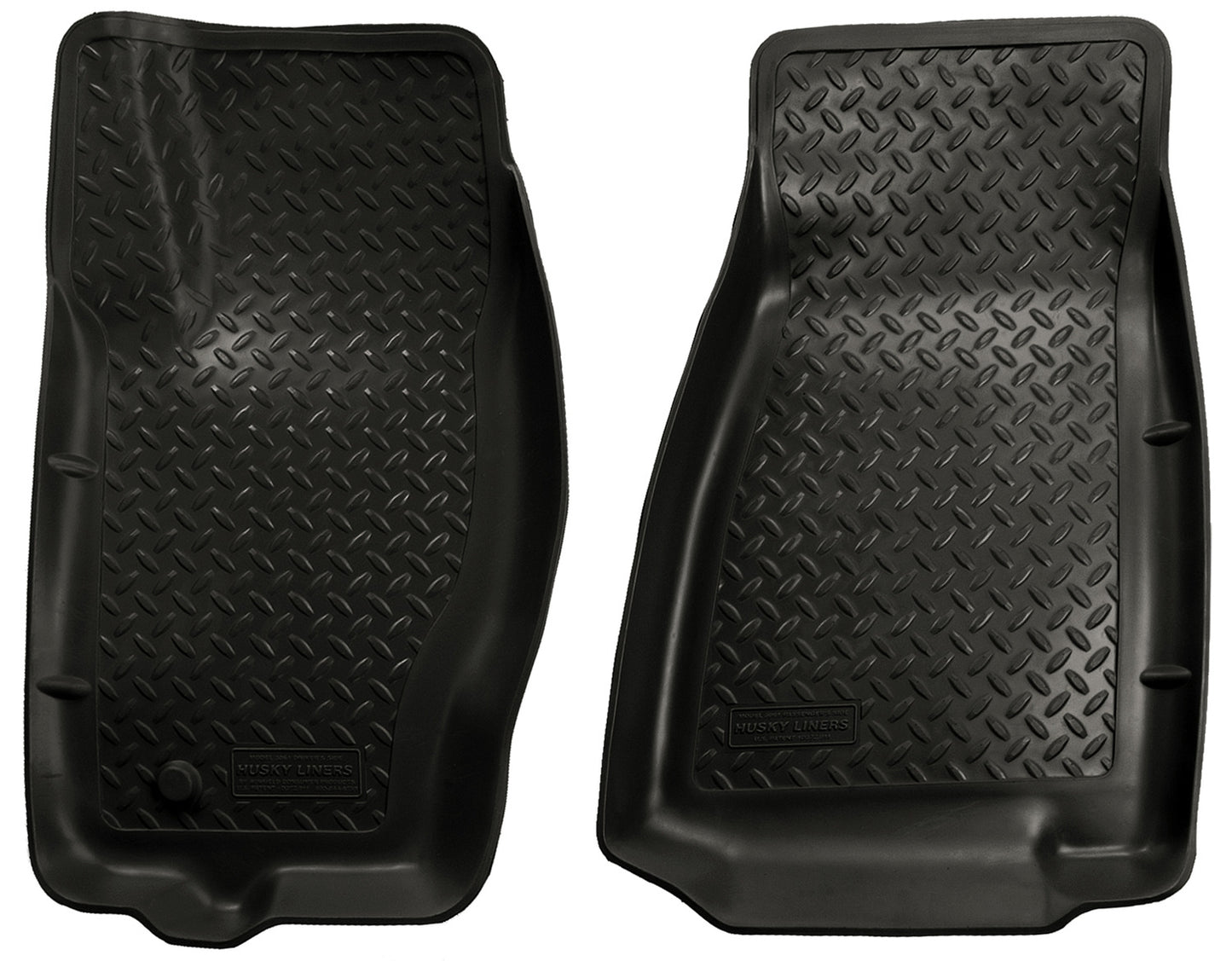 Classic Style Front Floor For 2005-2010 Jeep Grand Cherokee 2007-2010 Jeep Commander Husky Liners