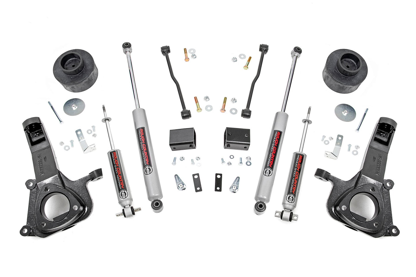 4 Inch Lift Kit Ram 1500 2WD (2009-2018 & Classic) Rough Country