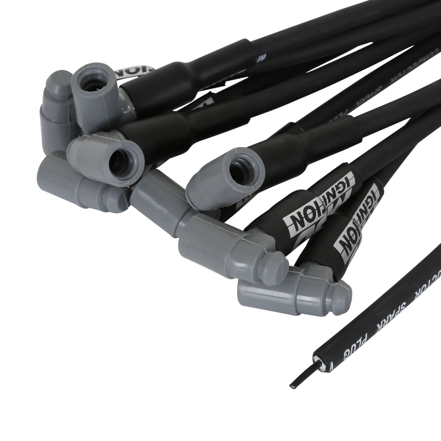 Wire Set Super Conductor, Bb Chevy W/Front Drive & Pro Stock Zr1 Boots MSD Ignition-3