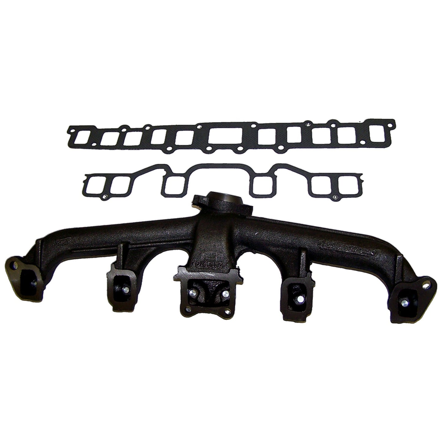 Exhaust Manifold & Gasket Kit for Jeep Select 80+ CJs, YJ, SJ, J-Series w/ 4.2L Crown Automotive-2