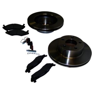 Front Disc Brake Service Kit 84-89 Jeep YJ Wrangler, XJ Cherokee, MJ Comanche Crown Automotive-2