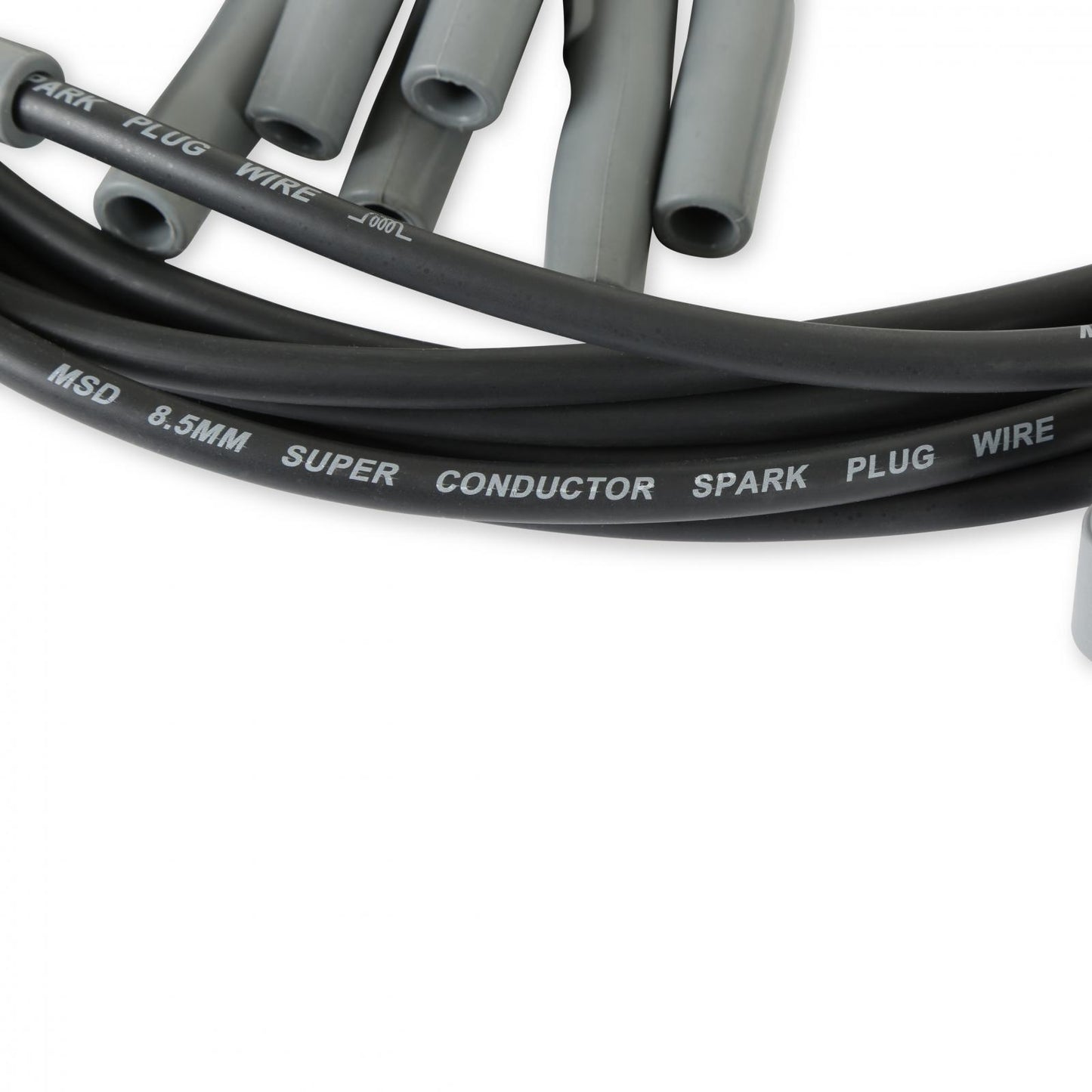 Wire Set Sc Blk, Chry. 383-440 Hei For Dist. For Use On Chrysler 383-440 Hei With Distributor, Black Jacket MSD Ignition-4
