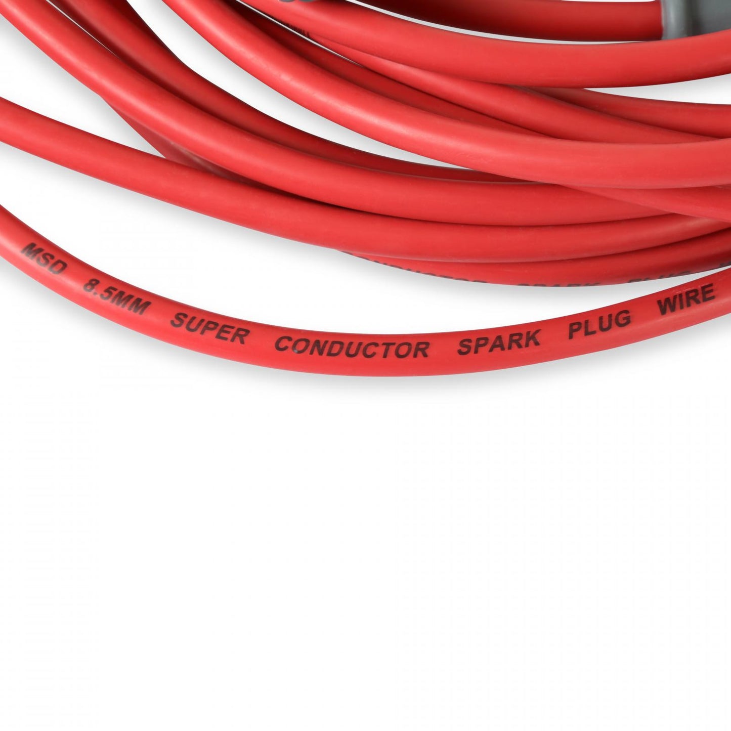 Super Conductor Spark Plug Wire Set Chry. 383-440 Hei For Dist. For Use On Chrysler 383-440 Hei With Distributor, Red Jacket MSD Ignition-4