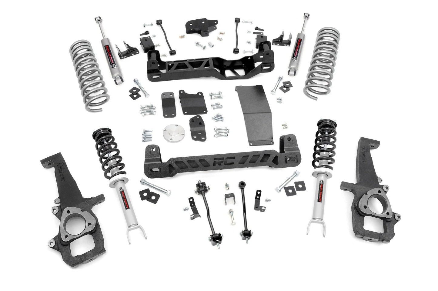 6 Inch Lift Kit N3 Struts Ram 1500 4WD (2010-2011) Rough Country-1