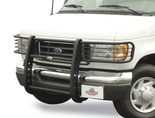 3000 Series StepGuard with Brush Guards Black Powder Coat 2003-2005 Ford E-350 Club Wagon 2003-2007 Ford E-150/E-250/E-350 Super Duty Go Rhino-1