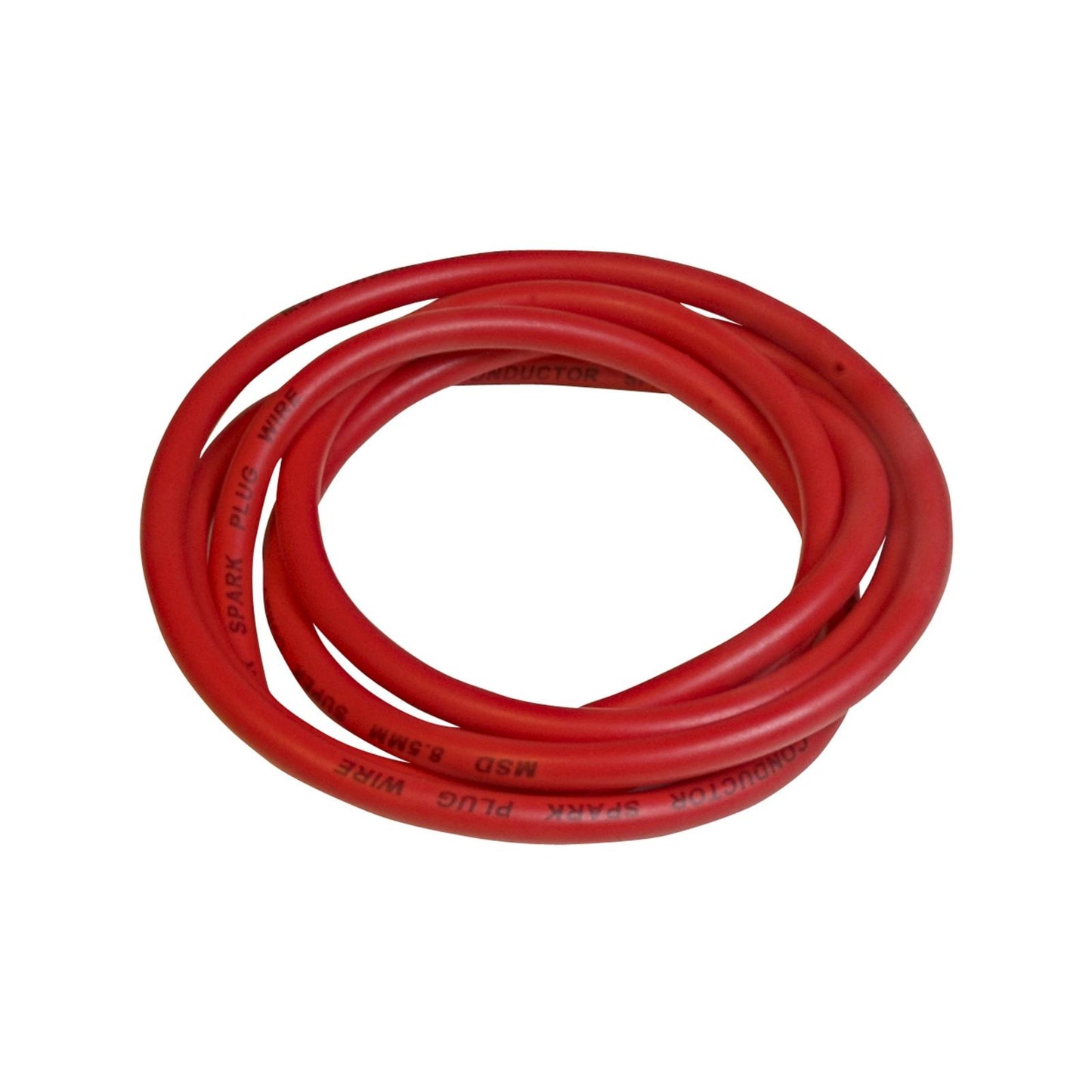Super Conductor 8.5Mm Wire, Red, 6' Bulk Red Super Conductor Spark Plug Wire In Bulk, 6' Length MSD Ignition