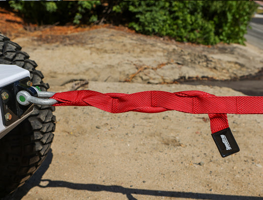 2 Inch Big Daddy Weaveable Recovery Strap 20 Feet SpeedStrap-1
