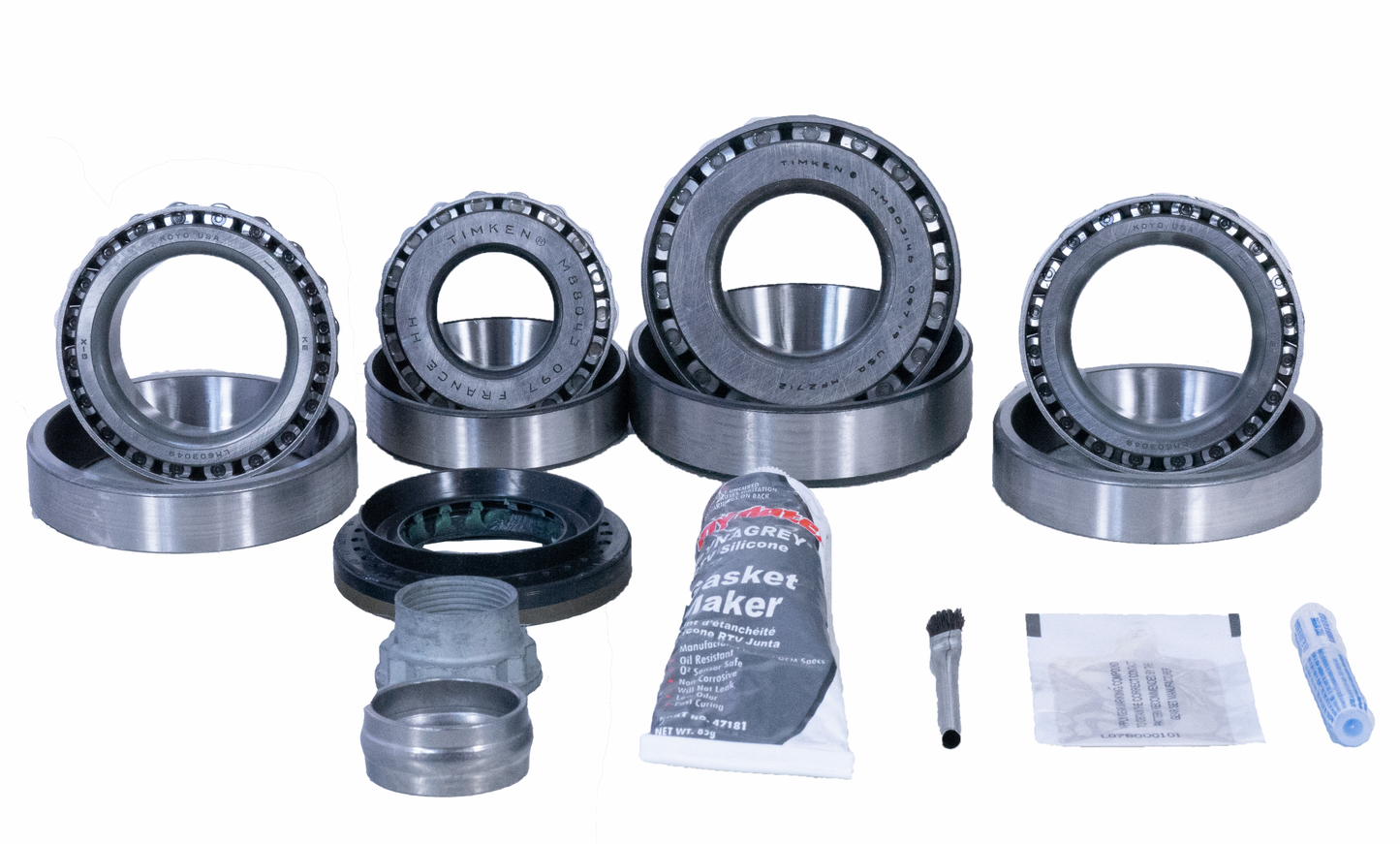 Chrysler C200, 2005-10 Grand Cherokee Front Ring Pinion Master Install Kit Revolution Gear and Axle