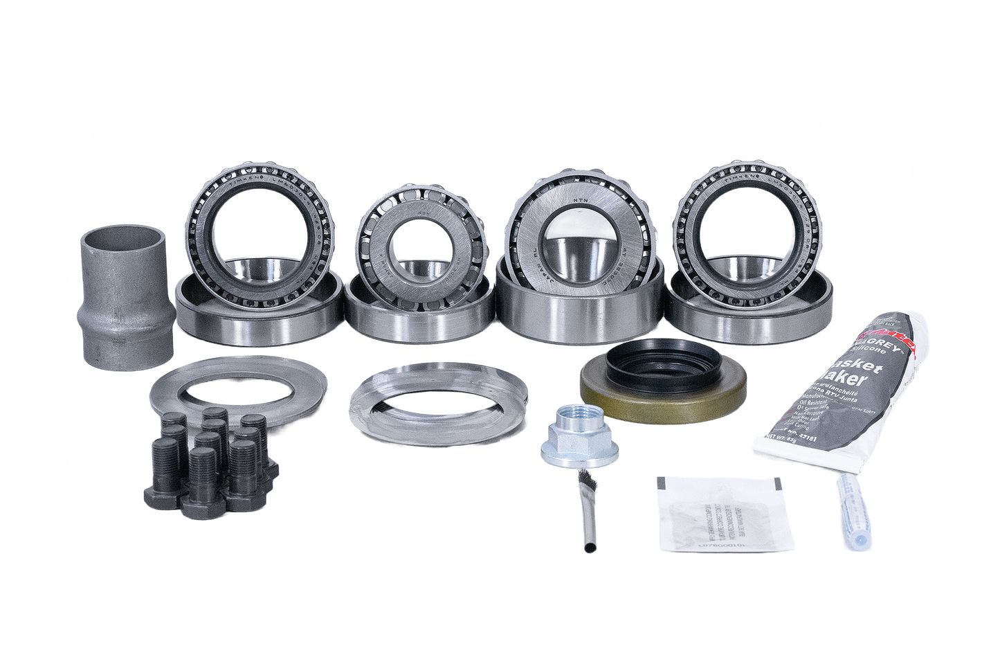 Toyota 7.5 Inch IFS 45mm Bearings Ring Pinion Master Install Kit Revolution Gear and Axle