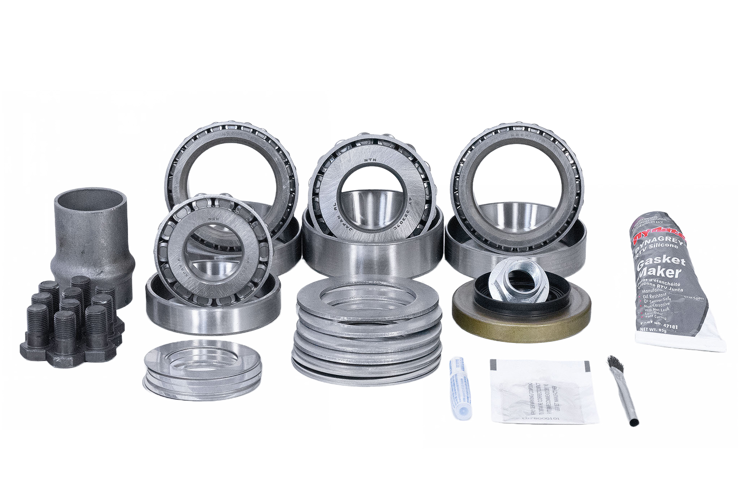 Toyota 7.5 Inch IFS Ring Pinion Master Install Kit Revolution Gear and Axle
