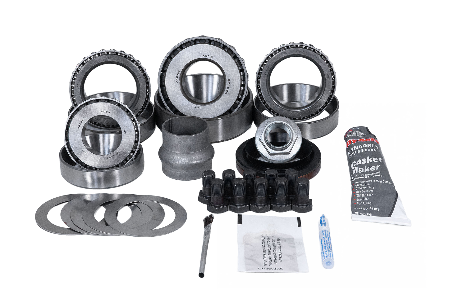 Toyota 8.2 Inch Rear with Locker Ring Pinion Master Install Kit Revolution Gear and Axle