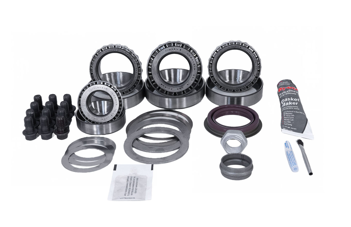 AAM 9.25 Inch Front Ring Pinion Master Install Kit Revolution Gear and Axle