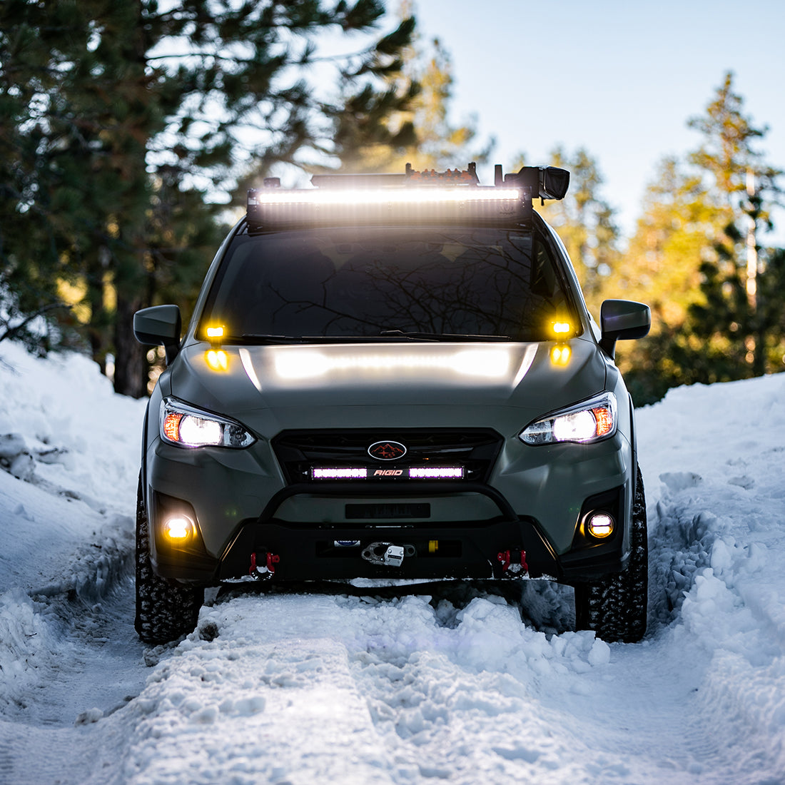 Rigid Industries 360-Series SAE Fog Yellow/White Pair RIGID Industries