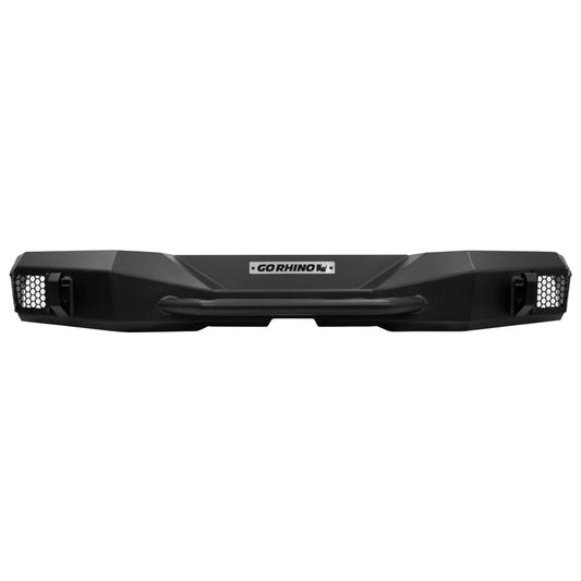 Rockline Rear Stubby Bumper Textured Black For 2007-2018 Jeep Wrangler JK Go Rhino-1