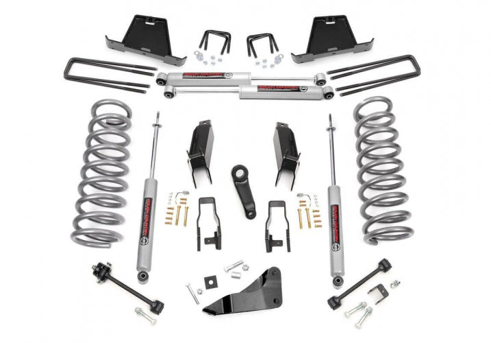 Rough Country 5 Inch Suspension Lift Kit 08 Dodge Ram 3500/2500 Mega Cab Rough Country