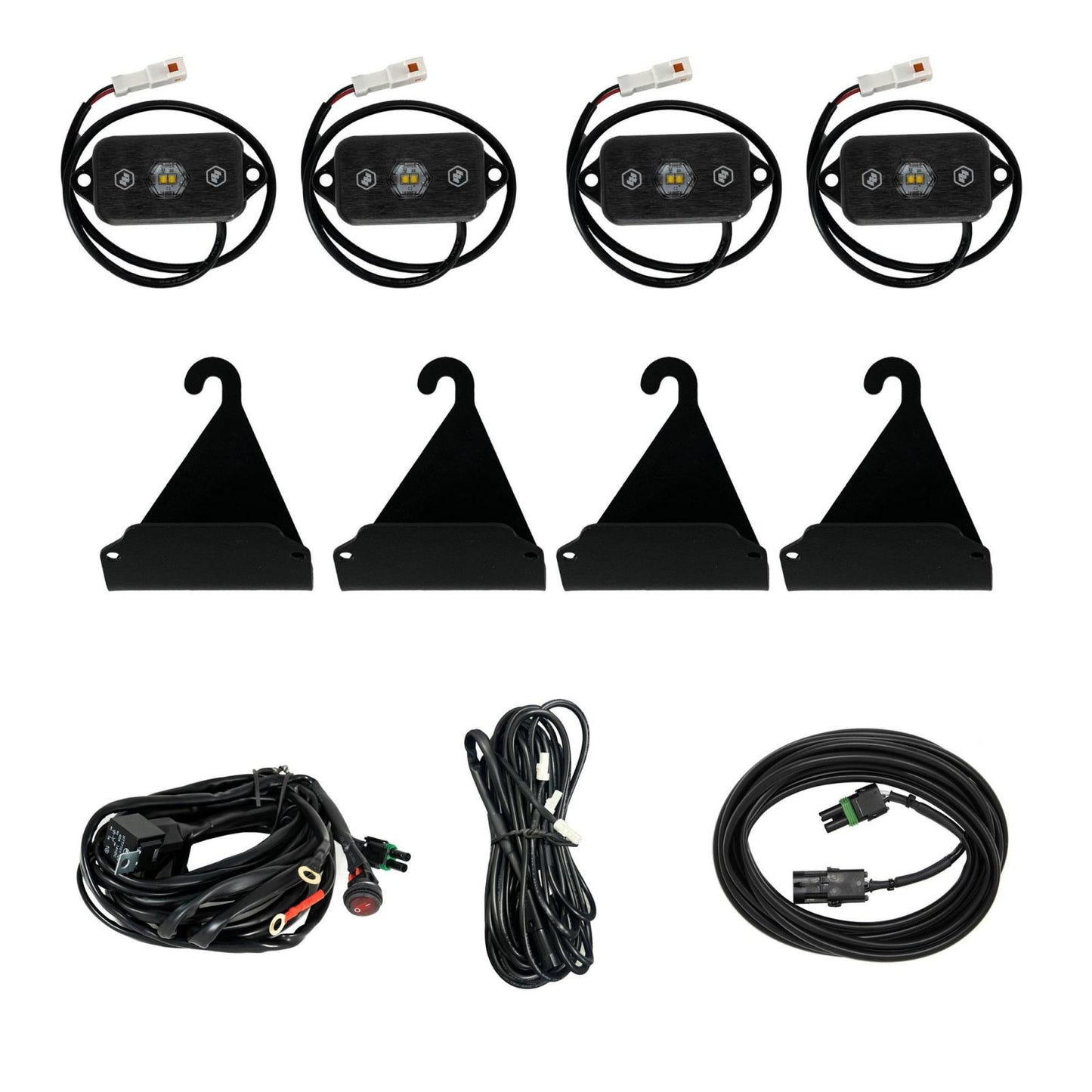 Baja Designs Bed Rail Cargo Light Kit For 05-25 Toyota Tacoma 07-25 Toyota Tundra Baja Designs