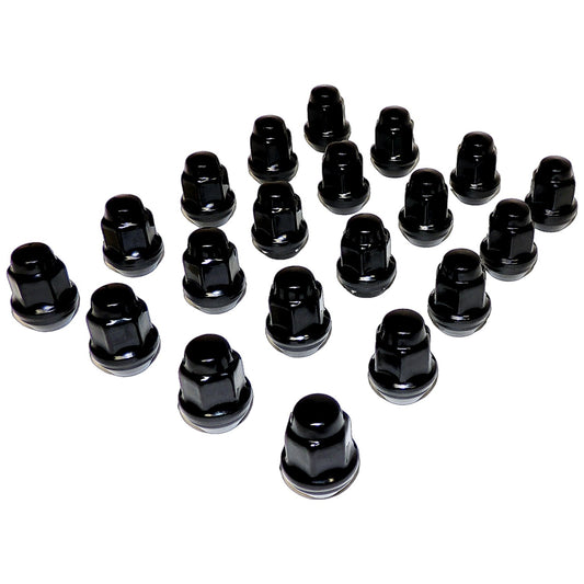 20 Piece Lug Nut Kit for Select JK,TJ,YJ,WK,WJ,ZJ,XK,KK,KJ,XJ,MJ Models Crown Automotive-1
