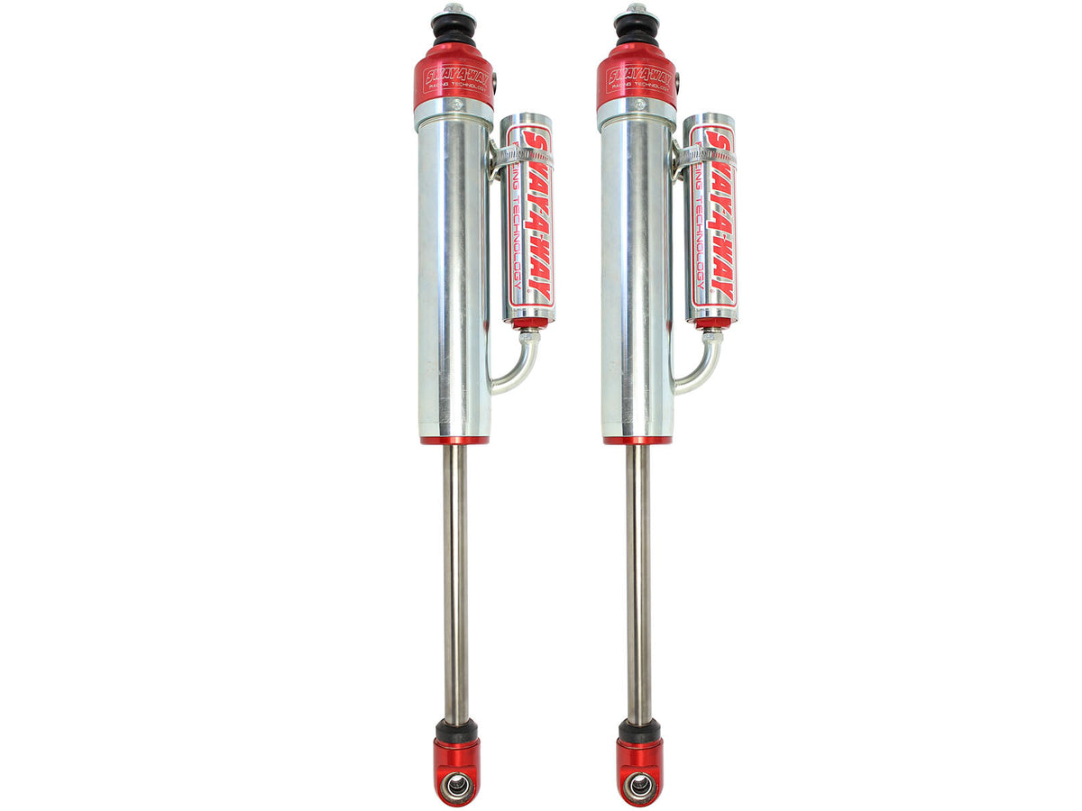 Sway-A-Way 2.5 Front Shock Kit w/ Piggyback Reservoir for 6 Inch Lift Jeep Wrangler (JK) 07-18 V6-3.6L/3.8L aFe Power