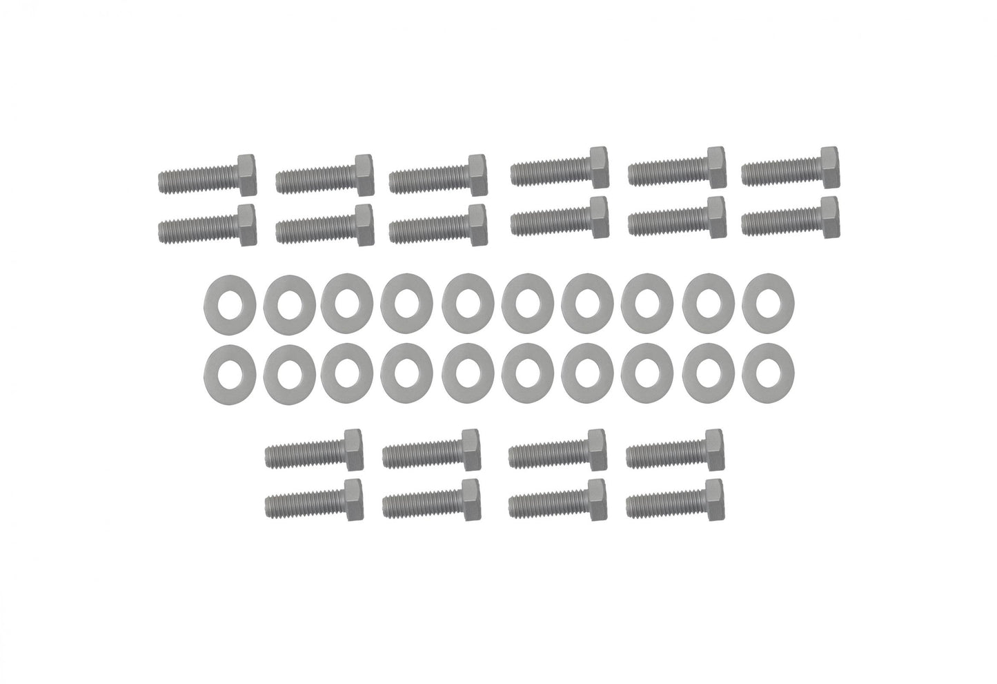 Jeep JK Body Door Hinge Set 8 Pieces 4 Door 07-18 Wrangler JK Bare Grey Kentrol-3