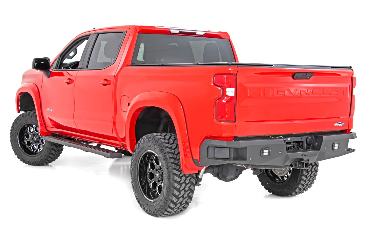 BA2 Running Board Side Step Bars 19-22 Chevy/GMC 1500/2500HD Rough Country-4