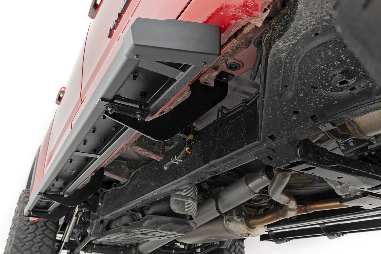BA2 Running Boards Side Step Bars Toyota Tundra 2WD/4WD (22-23) Rough Country-4