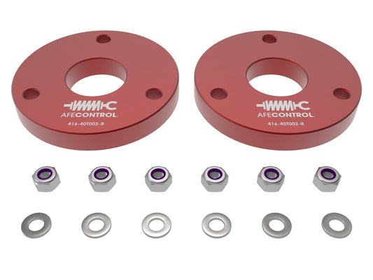 Control 1.25 Inch Leveling Kit Red GM Colorado ZR2/Canyon AT4X 23-26 L4-2.7L (t) aFe Power-1