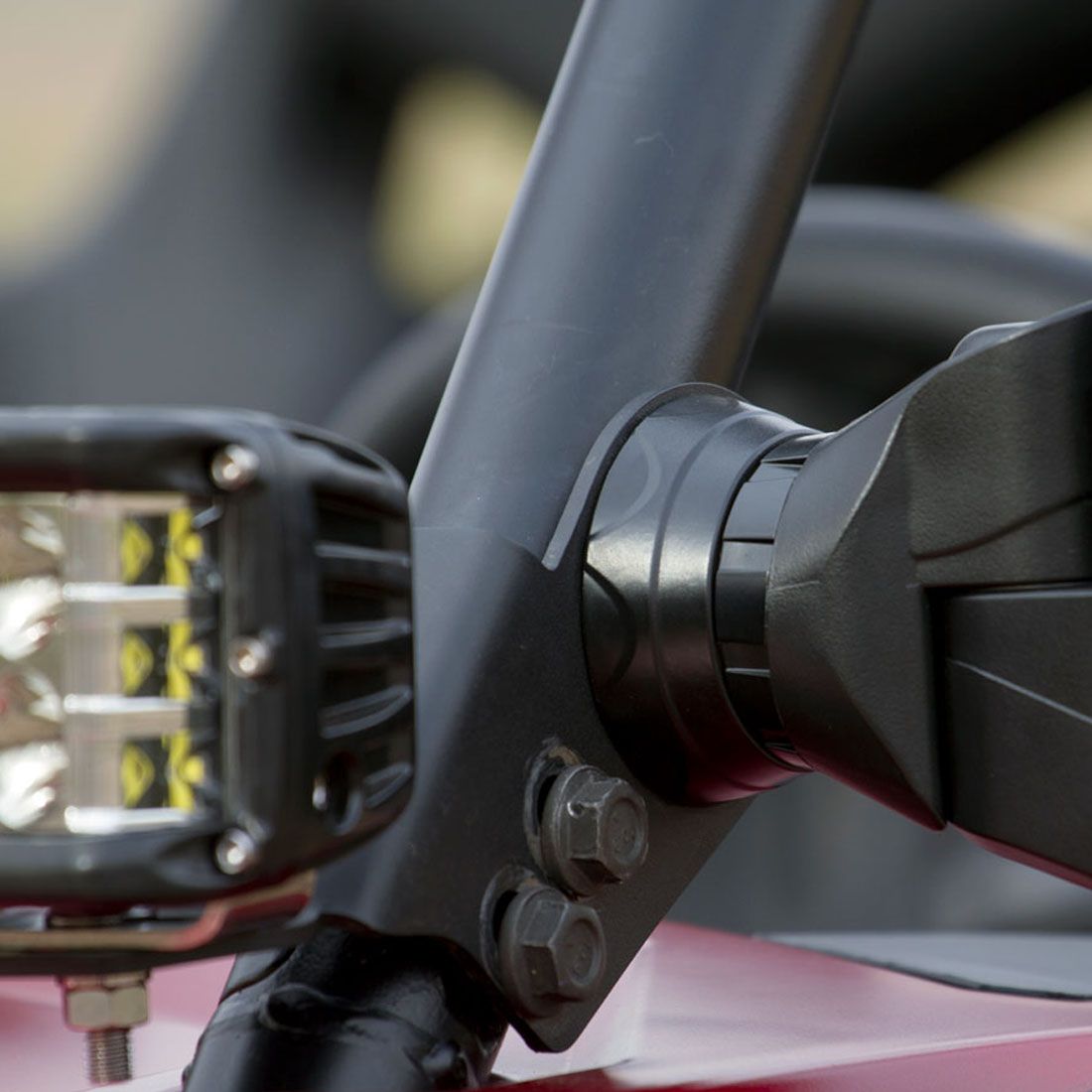 14-20 Polaris RZR Turbo A-Pillar Mount Fits Reflect and Two D-Series, D-SS Series Or Ignite Rigid Industries-2