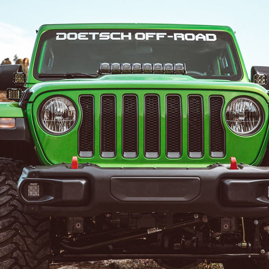 18-Pres Jeep Wrangler JL Adapt Hood Mount Fits 20 Inch Adapt Series Rigid Industries-1
