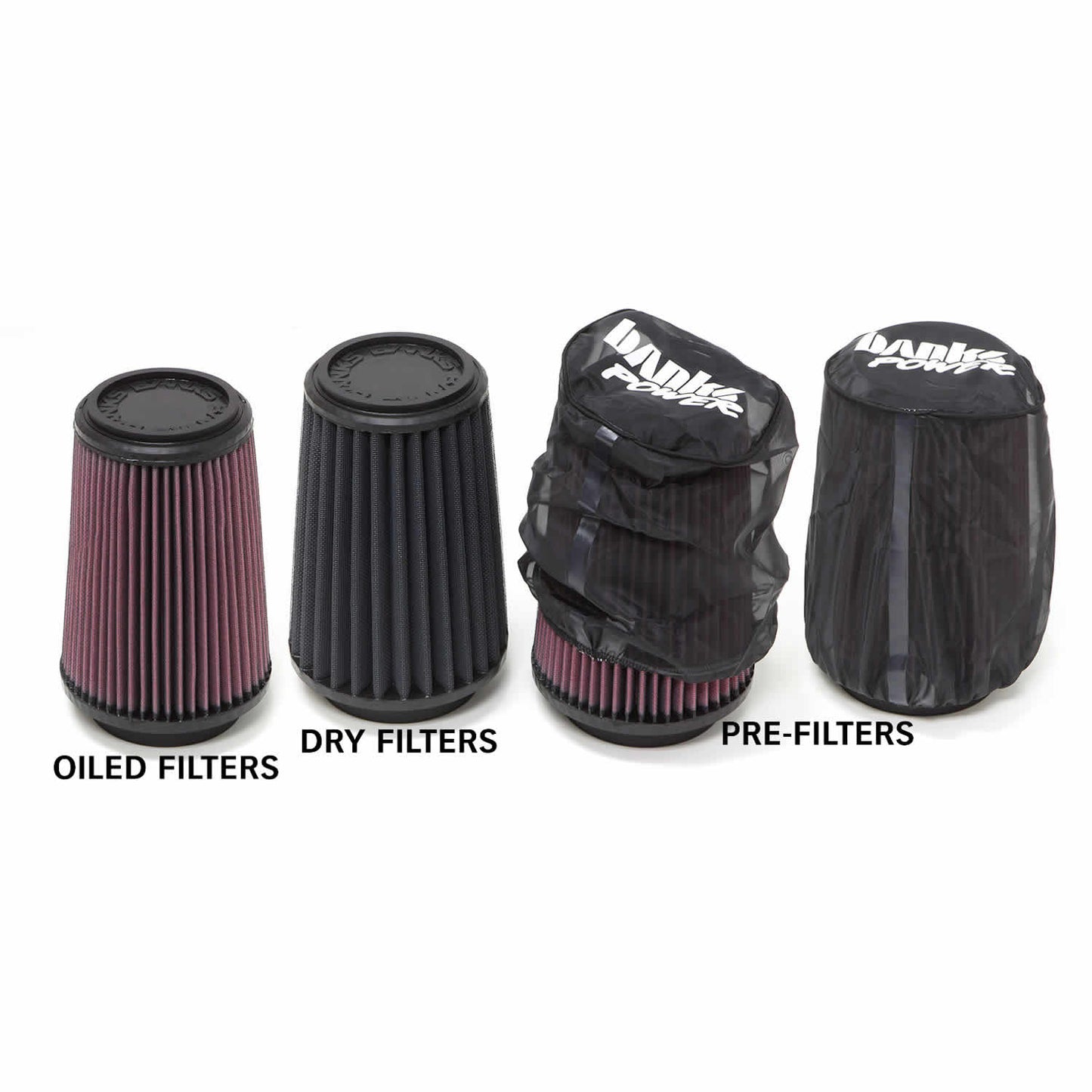 Ram-Air Cold-Air Intake System Oiled Filter 97-06 Jeep 4.0L Wrangler TJ Banks Power-3