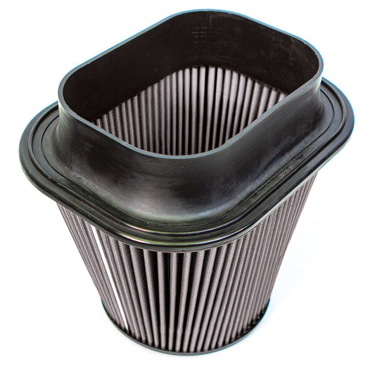 Ram-Air Dry Filter for 17-19 Ford Super Duty 6.7L and 20-24 Chevy/GMC 2500/3500 6.6L Duramax Banks Power-1