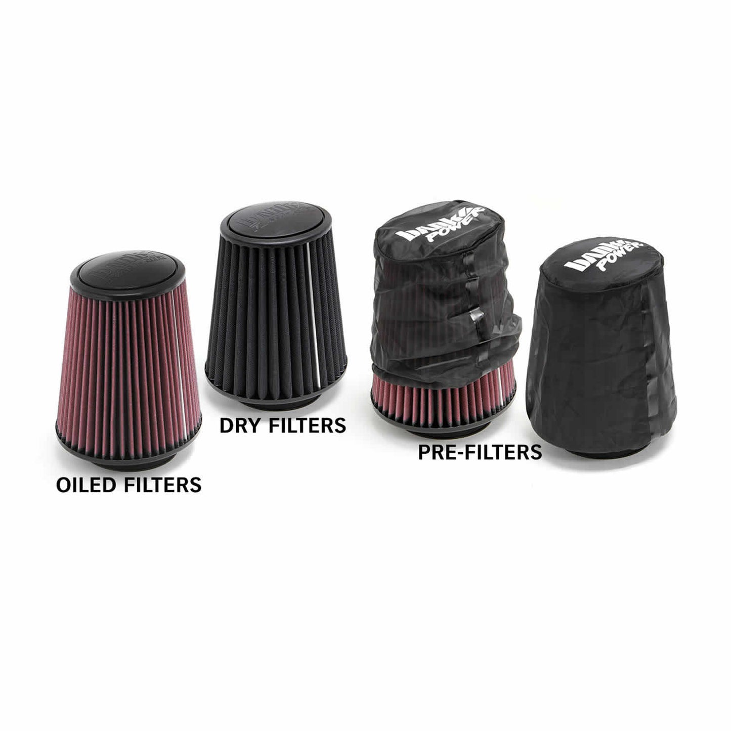 Ram-Air Cold-Air Intake System Dry Filter 2012-18 Jeep 3.6L Wrangler JK Banks Power-3