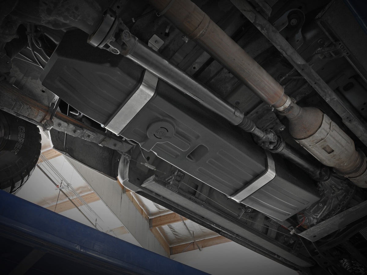 Large Capacity Fuel Tank Ford Diesel Trucks 08-10 V8-6.4L (td) Crew Cab Short Bed aFe Power-5