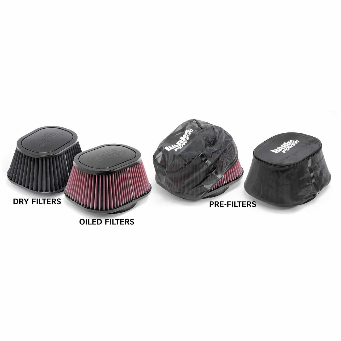 Ram-Air, Oiled Filter, Cold Air Intake System for 2015-2016 Chevy/GMC 2500/3500 6.6L Duramax, LML Banks Power-2