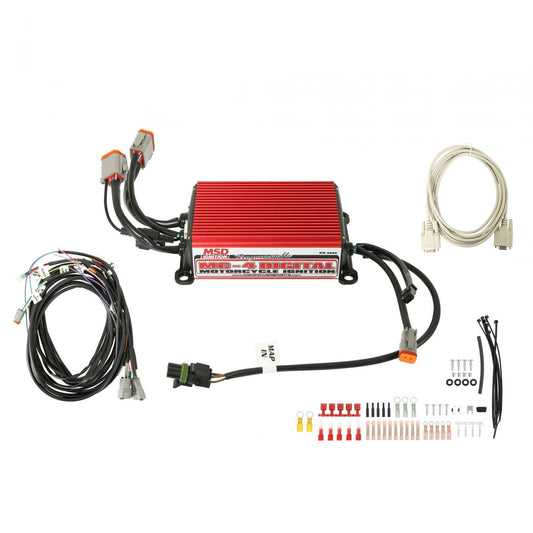 Programmable Mc-4 Motorcycle It Provides Incredible Output And Energy, Along With Pc-Programmable Capabilities That Give You Great Tuning Opportunities MSD Ignition-1