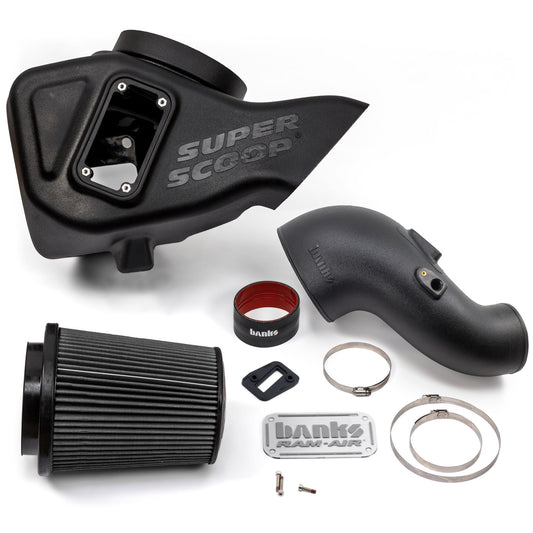 Ram-Air Intake for 19-24 Ram 2500/3500 6.7L Cummins Dry Filter Banks Power-1