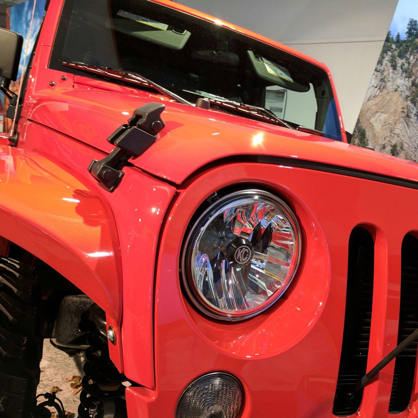 Jeep Head Lights Gravity LED 7 Inch 2- Light 2007-2018 Jeep Wrangler JK KC Hilites-7