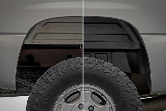 Rear Wheel Well Liners Silverado/Sierra 1500 2WD/4WD (99-06 & Classic) Rough Country-1
