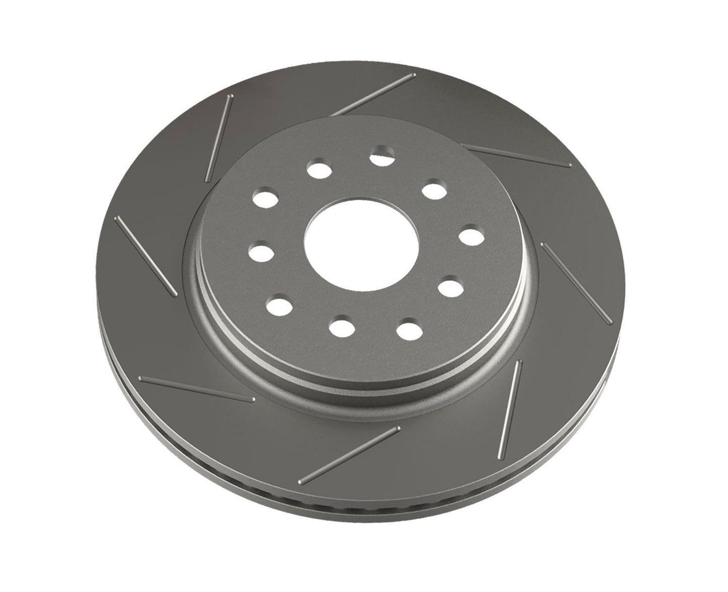 07-18 Wrangler JK Slotted Brake Rotor Front TeraFlex-1