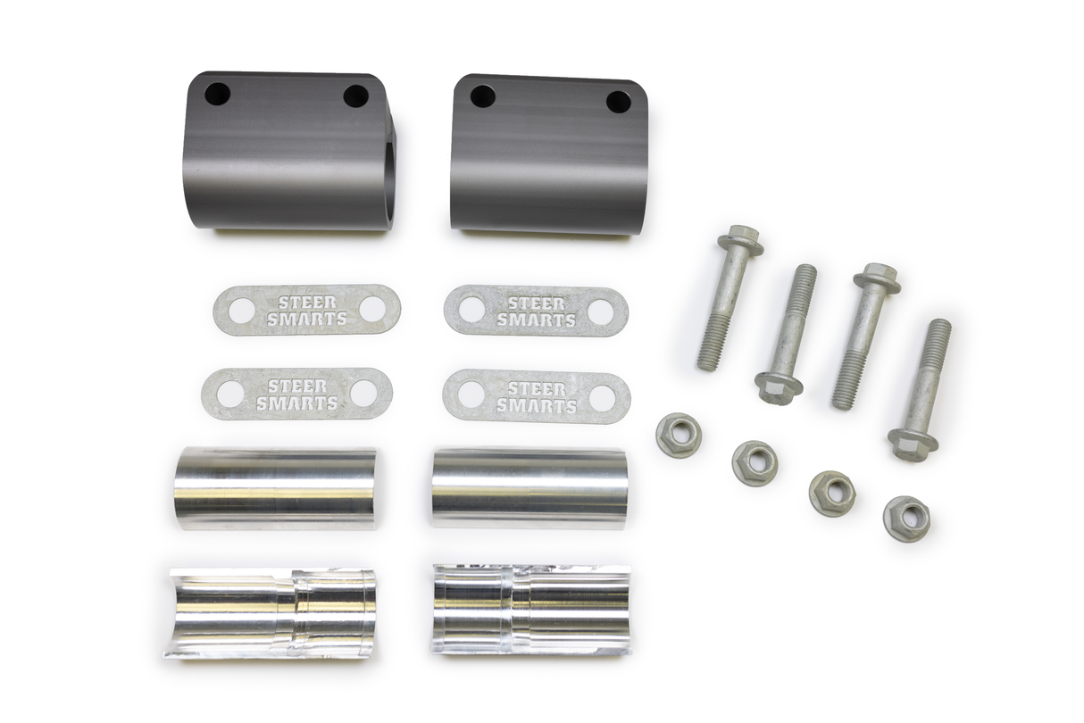 07-24 Jeep Wrangler/Gladiator JK/JL/JT Yeti XD Tie Rod Upgrade Bridge Clamps Steer Smarts-5