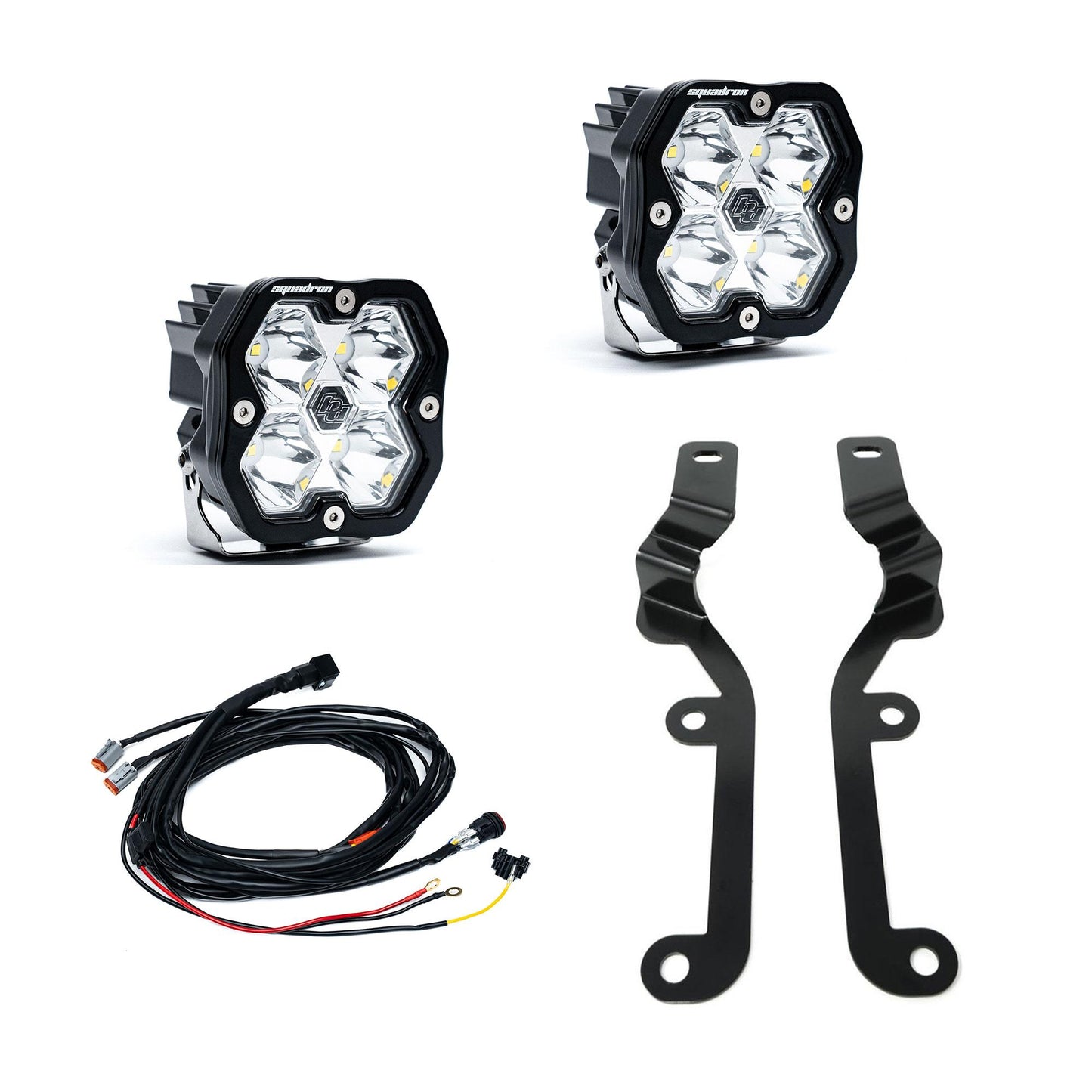 Squadron 2.0 Sport A-Pillar Light Kit Chevy 2019-24 Silverado 1500 Baja Designs