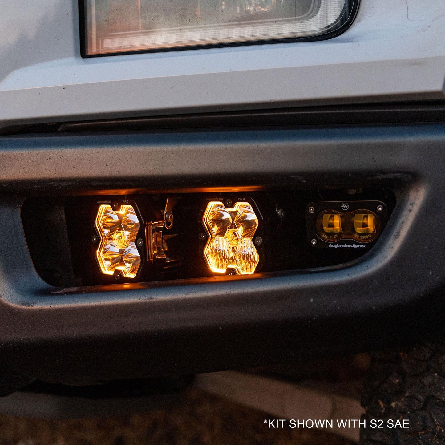 Squadron 2.0 Sport/S2 Sport Fog Pocket Light Kit Ford 2017-20 F-150 Raptor Baja Designs-1