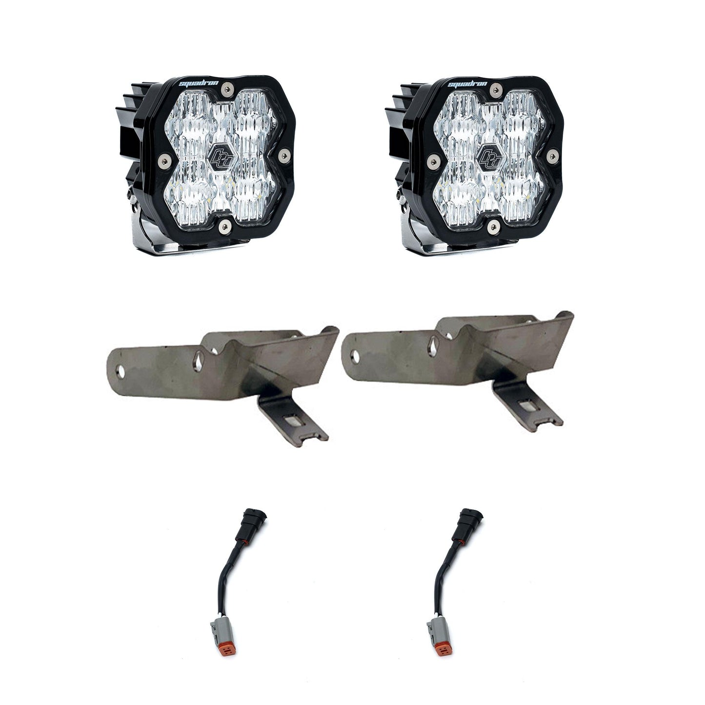 Squadron 2.0 Sport Fog Pocket LIght Kit Ford 1999-10 F-250/350 Super Duty Baja Designs