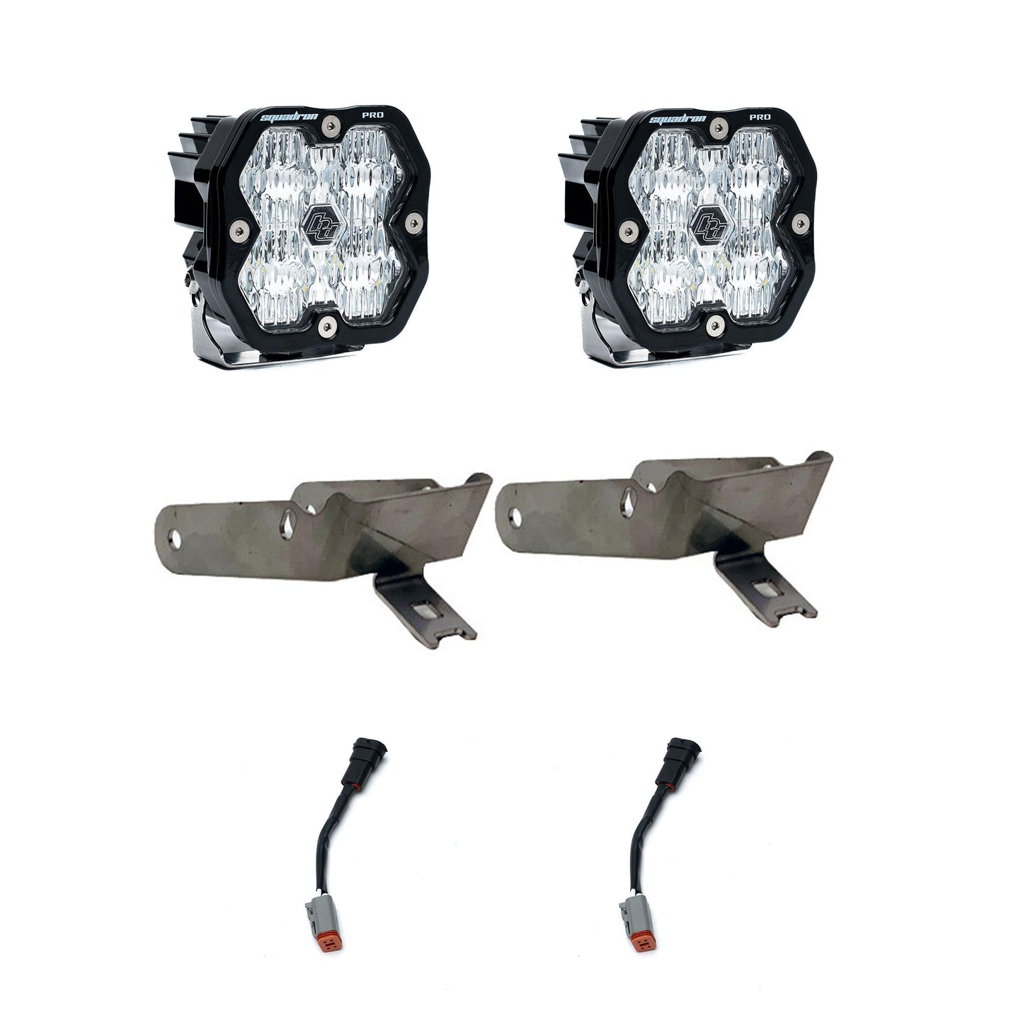 Squadron 2.0 Pro Fog Pocket LIght Kit Ford 1999-10 F-250/350 Super Duty Baja Designs