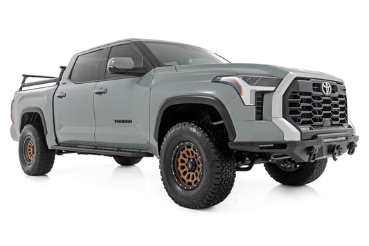 RPT2 Running Board Crew Cab Black Toyota Tundra 2WD/4WD (2022-2026) Rough Country-1