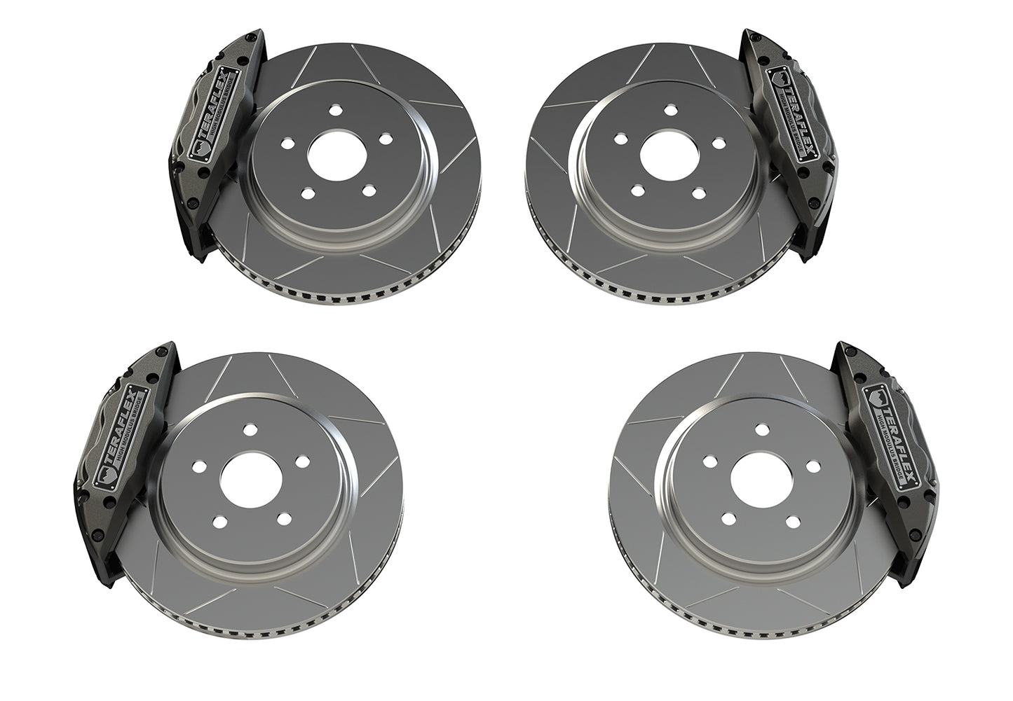 Delta Brake System Front & Rear 5x5 Inch TeraFlex